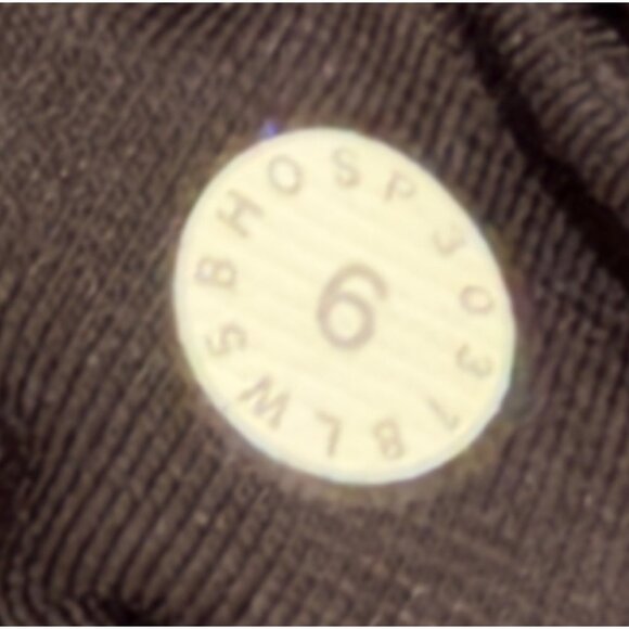 EXCELLENT Lululemon Groove Pant Flare 32" Heathered Black Luon Yoga Leggings 6 - Picture 8 of 11